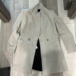 Elegant Gray Women's Coat